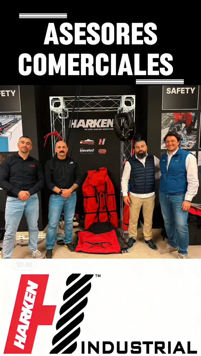 Nos enorgullece anunciar que somos asesores comerciales de la marca @harkenitaly_safety en España.

Trabajamos con una de las referencias mundiales en sistemas de elevación, rescate y acceso por cuerda, reconocida por su innovación, fiabilidad y rendimiento en entornos exigentes.

Nuestro objetivo es claro:
👉 Acercar soluciones técnicas reales a profesionales que necesitan equipos en los que puedan confiar al 100%.

No solo ofrecemos producto, sino asesoramiento técnico especializado, basado en la experiencia en campo, la formación y el conocimiento operativo.

🔹 Selección de equipos adaptados a cada intervención
🔹 Asesoramiento técnico en rescate y trabajos verticales
🔹 Integración de soluciones en escenarios reales

Porque en nuestro sector, no se trata solo de trabajar… se trata de hacerlo con seguridad, eficiencia y criterio técnico.

Si quieres más información o asesoramiento personalizado, puedes escribirnos directamente.

#harkenindustrial #ropeaccessprofessional #irataespaña 
#trabajosverticalesespaña #roperescue
